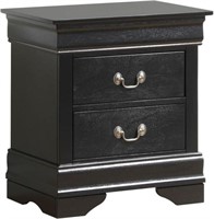 $230-Glory Furniture 24" Louis Phillipe 2 Drawer