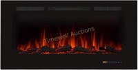 Valuxhome Electric Fireplace  42L21H  Black
