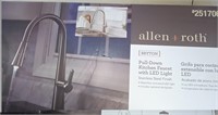 Allen Roth Pull Down Kitchen Faucet With Led