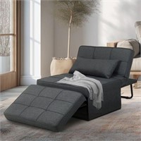 Ainfox Ottoman Sofa Bed, 4 in 1 Multi-Use Folding