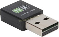 Dual Band Black WiFi Adapter  USB Network Card