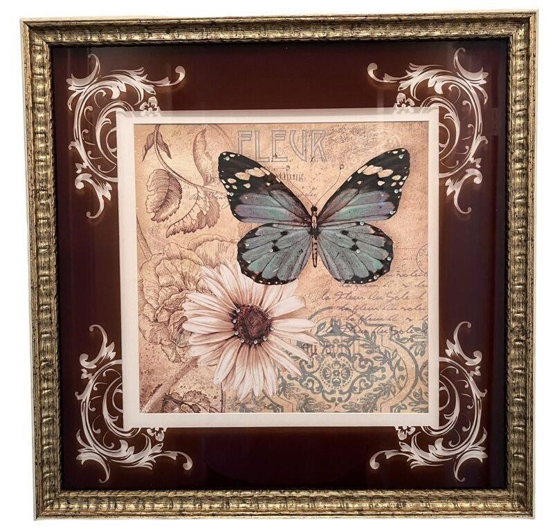 Butterfly Framed Art