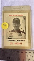 Darrell Gwynn Nora fuel champion card