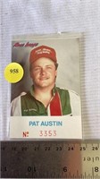 Pat Austin card