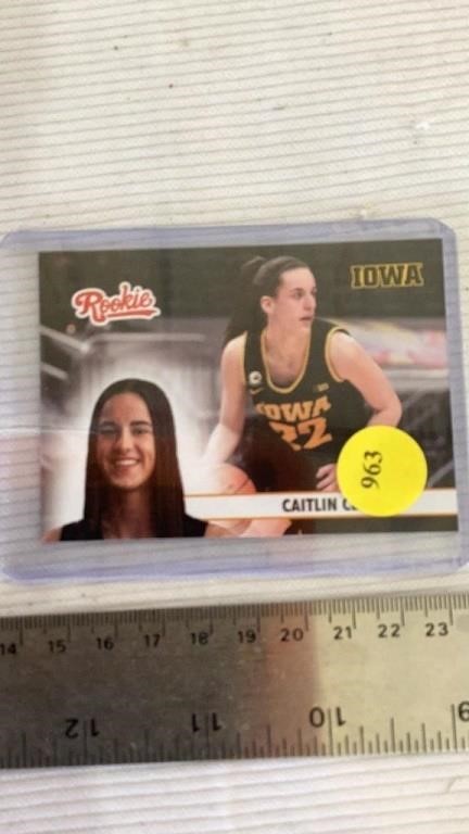 Caitlin Clark trading card