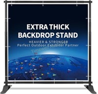 5x7-8x10ft Adjustable Banner Stand Backdrop