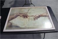 MICHELANGELO PRINT- 26.5X38.5 INCHES - NO SHIPPING
