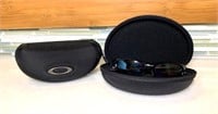 Oakley Sunglasses with Pair of Cases