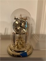 Glass globed magic eye clock