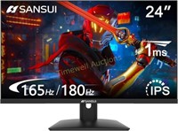 SANSUI Gaming Monitor 24 FHD 165HZ IPS