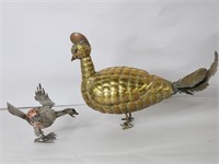 Vintage folk Mexican handmade birds