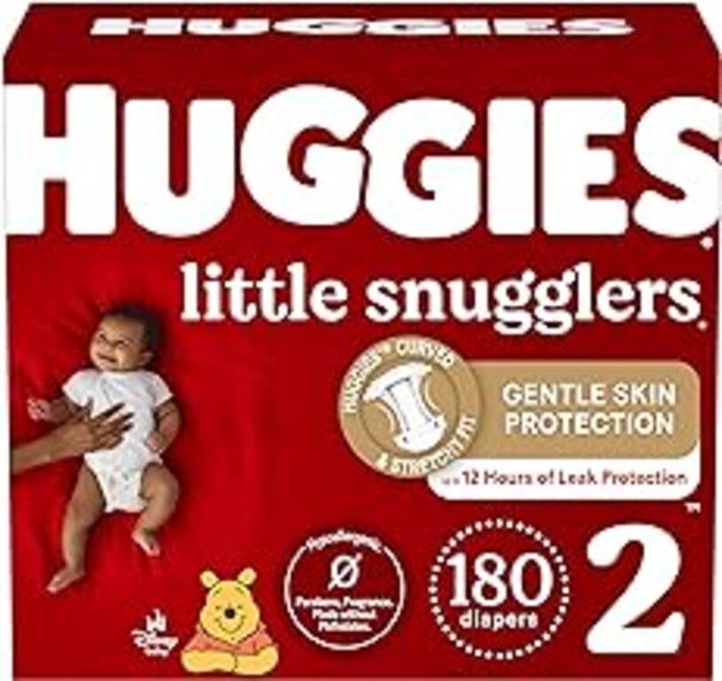 Huggies Size 2 Diapers, Little Snugglers Baby