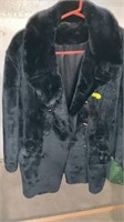 Malden double breasted Black coat, size 38