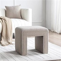 Get Set Style Vanity Stool Chair,modern Boucle