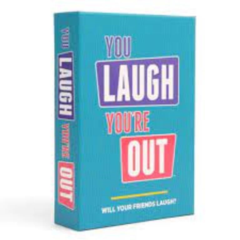 Dss Games You Laugh You're Out Card Game