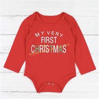 Carter's 3M My Very First Christmas Bodysuit