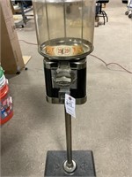 VTG Beaver Gumball/Candy Standing Vending Machine