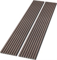 ROOMTEC Acoustic Wood Wall Panels - 2 Pack