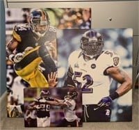 NFL Prints on Stretched Canvas
