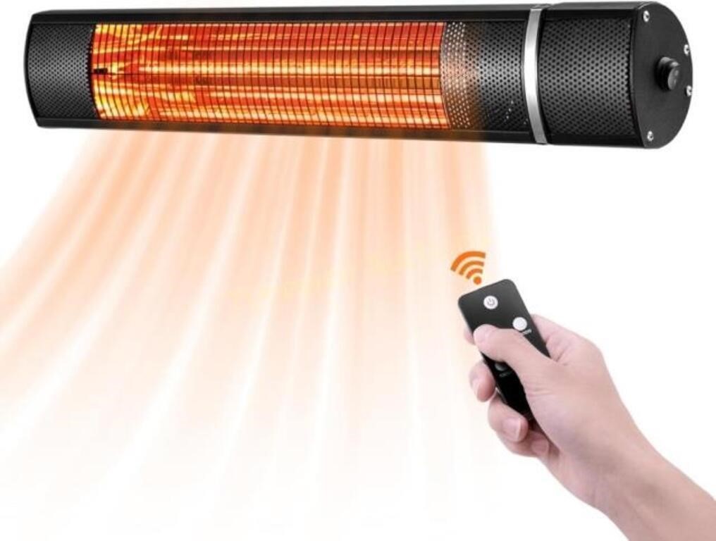 Infrared Patio Heater  Waterproof  Black