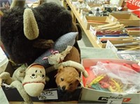 (2) Boxes w/ Toy & Stuffed Animal