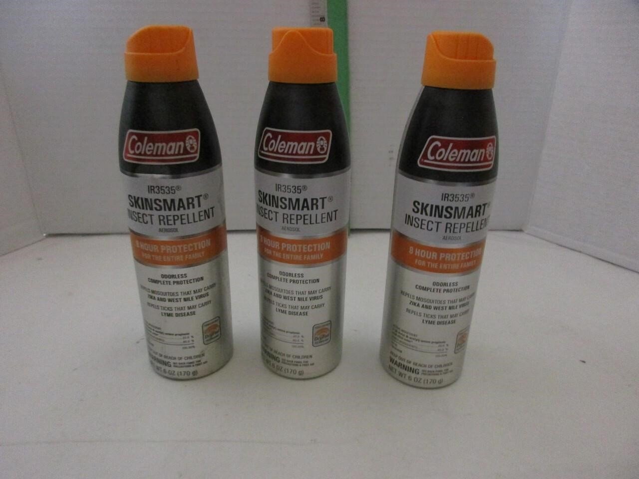 3 Coleman Insect Repellent