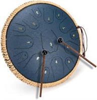 Burning&lin Steel Tongue Drum 14 Inch 15 Notes
