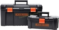 BLACK+DECKER Tool Box Bundle  19 & 12 Boxes