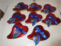 8 Dove Chocolate Hearts
