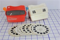 2 VINTAGE VIEW-MASTER TOYS WITH SLIDES