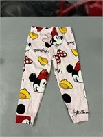 Disney 2T Pajama Pants Minnie Mouse, Soft