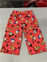 Disney 2T Pajama Pants Mickey Mouse, Goofy and
