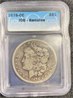 1878 Carson City Morgan Silver Dollar