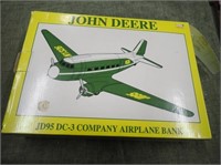 JD JD-95 DC-3 Company Airplane Bank - New
