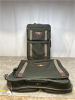 Duffel bags, rolling suitcase, 4 pieces total