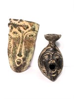 Stoneware Mask & Incense Burner