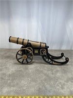 Home made metal cannon approximately 26” long