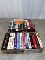Large lot of vhs tapes. Please note, not all