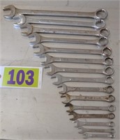 SAE combination wrenches