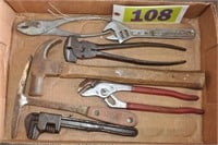 Pliers, adj wrench & more