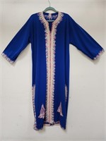Vintage Moroccan hand stitched gown kaftan