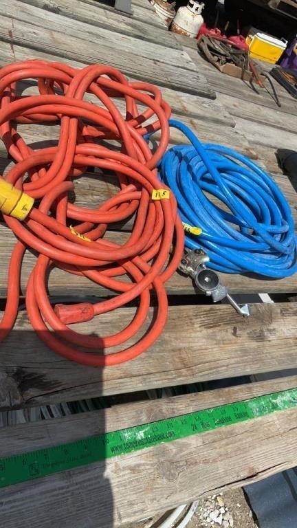 Air hose, extension cord ( untested).