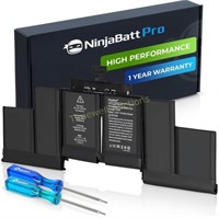 NinjaBatt Battery-A1618 A1398 for MacBook Pro 15