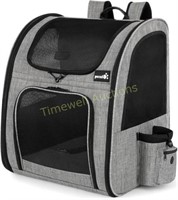 Pecute Pet Backpack  Grey XL  for 12kg pets