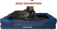 XXL Orthopedic Dog Bed 51.5x39  Blue  Foam