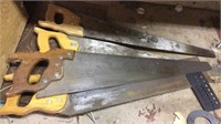 ASSORTED HAND SAWS