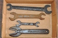 Antique wrenches incl IH, Ford & more