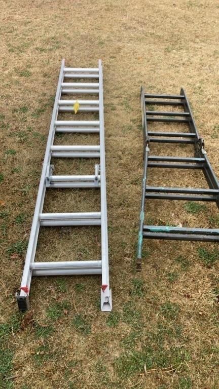 (2) EXTENTION LADDERS