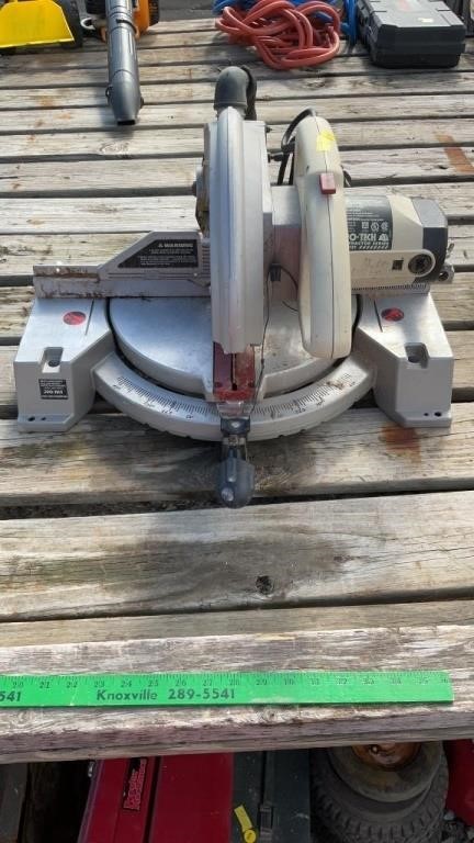 Pro- tech miter saw ( untested) only.
