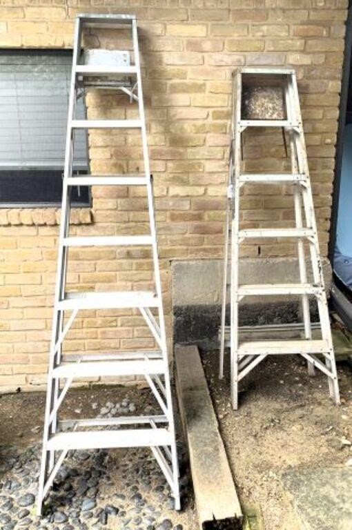 6'  & 8'  Aluminum Ladders